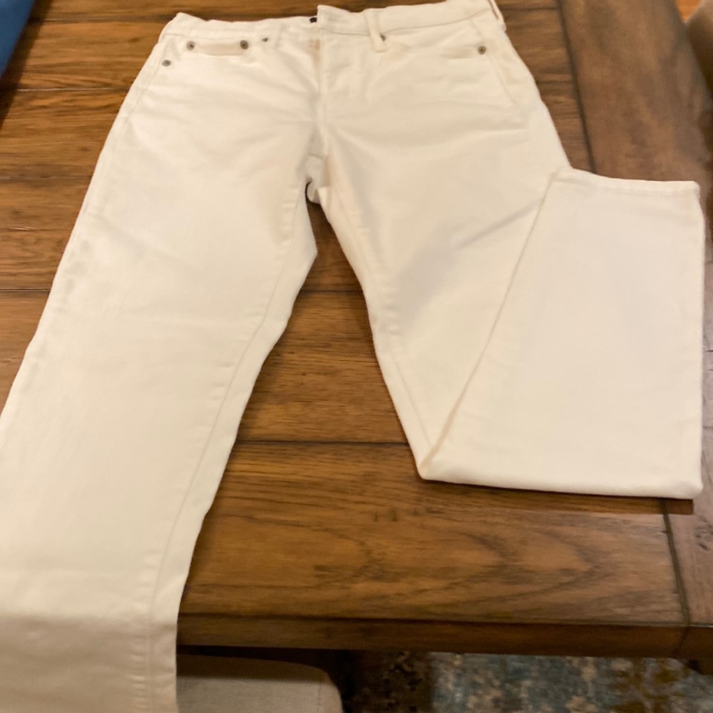 Banana Republic skinny white jeans size 27/4